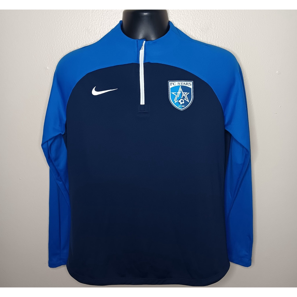 Nike FC Stars Dri-FIT Academy Pro Soccer Drill Top 1/4 Zip Pullover Womens Large